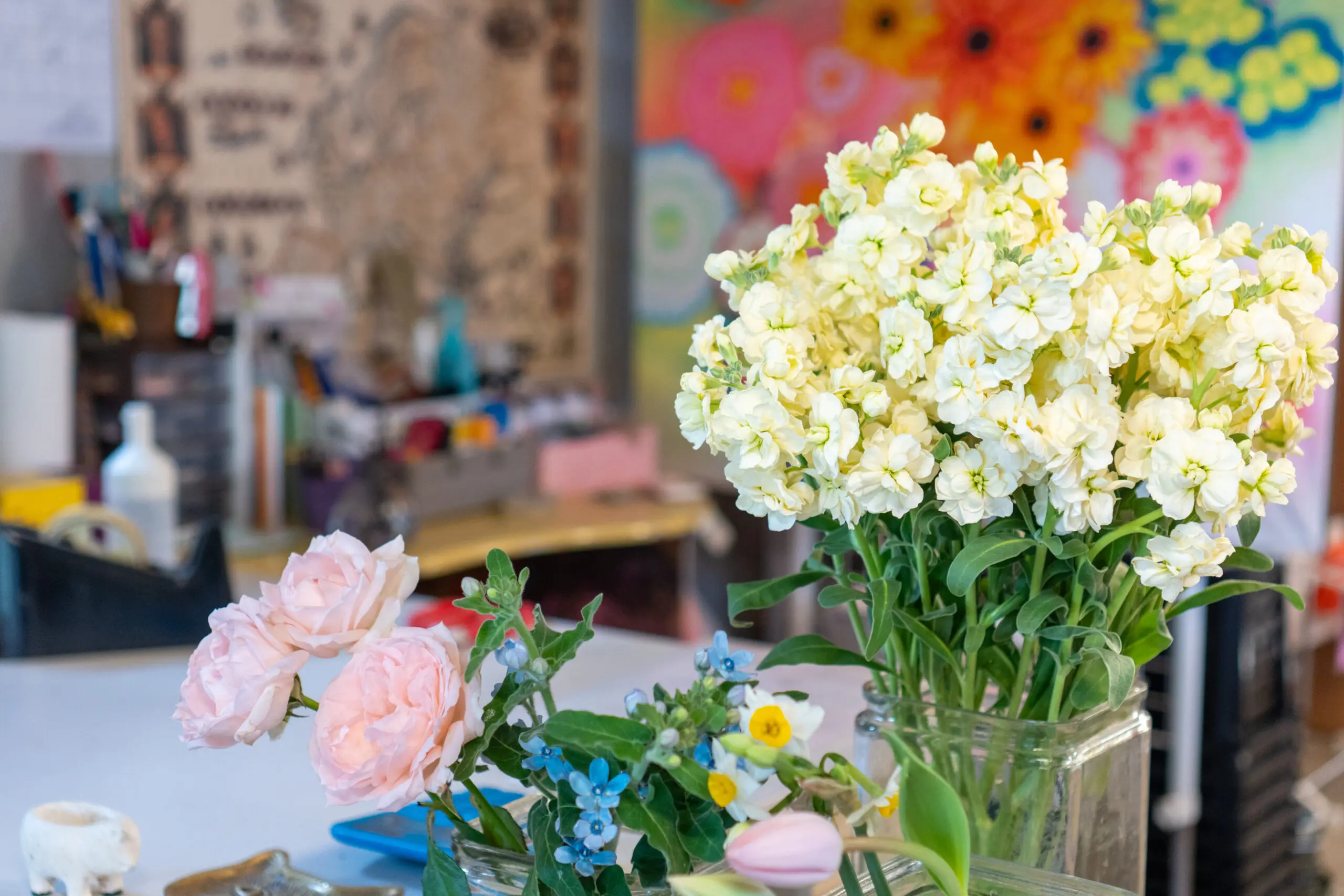 東松戸】コロナ禍から生まれた絆。オーダーメイドのお花と「自由な図工